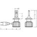 Osram LEDriving® HL BRIGHT H7/H18
