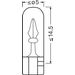 Neolux Lamp 24v - 1,2w - W2x4,6d - W1,2W - Wedge Base