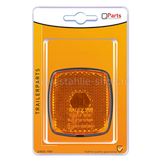 Q-Parts Markeringslamp 66mm x 62mm Oranje in blister