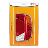 Q-Parts Achterlicht 6 functies 240mm x 150mm LED links 1st Blister