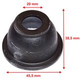 Intersteer Fusee Rubber met Harde Rand 45.5mm x 38.5mm G20