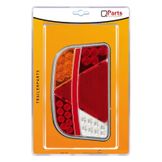 Q-Parts Achterlicht 6 functies 240mm x 150mm LED rechts 1st Blister