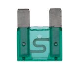 SWG Vlaksteekzekering maxi 30 A, groen Blister 1st.