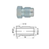 Nippel 12x1 Uitw 18x6.50 10st.