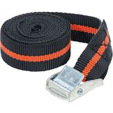 Spanband 2,5m x 25mm, snelsluiting, 120kg