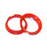 Stax Centreerring Ø 63.4 -> Ø 57.1 Rood (Bro.RC.Kes.Mot.Oxi.Tom.WW)