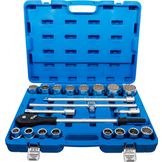 BGS Dopsleutelset 3/4, 12-knt dop, 21dlg, 19-50mm