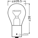 Osram 24v - 15w - BA15s