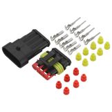 SWG Superseal-insteekconnectorset 4-polig, 4 x 1,5 mm², DIN 400509 Blister 26st.