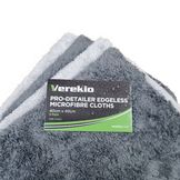 Verekio Detailer Doek Professioneel zonder Stikrand Grijs 500gr 40cm x 40cm 5st