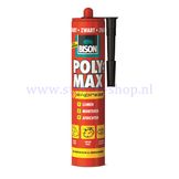 Bison Poly Max Zwart koker 425 gr