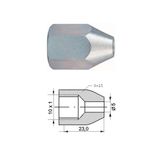Nippel 10x1 Inw 23x5.00 10st.