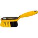 SafeBrush Werkborstel met korte steel Medium zwart/geel