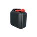 Carpoint Benzinekan Plastic Zwart 20ltr