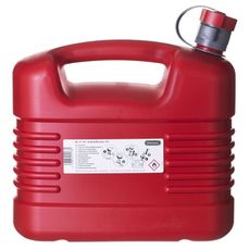 Pessol Brandstofjerrycan rood 10 l met flexibele uitloop