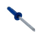 Q-Parts Paraplunagel t.b.v. Kentekenplaten ""Blauw"" alu/alu 4,8 x 20 - 100 stuks