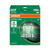 OSRAM ULTRA LIFE® - H7 - 12v - 55W - PX26d - Blister 2st