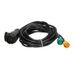 Q-Parts Kabelset 5mtr 13-polig stekker / 2 connectors voor o.a. Aspöck / AJBA