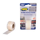 Ruban d'étanchéité HPX / Stretch & Fuse 25mm x 3mtr Transparent