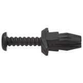 SWG Schroefklinknagel, vierkant BMW, zwart Blister 5st.