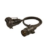 Q-Parts Verlengkabel 7-polig 3mtr stekker / contrastekker