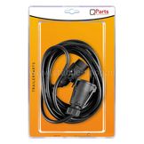 Q-Parts Verlengkabel 5mtr 7-polig stekker / doos in blister
