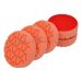 Verekio Polishing Pad V-Line Orange Medium 80mm 5 pcs
