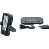 BGS COB-LED looplamp met magneet en ophanghaak uitklapbaar met laadfunctie via inductie