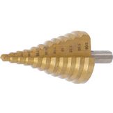 BGS Trappenboor HSS-TIN, 6 - 40,5mm, 10mm as