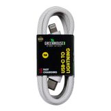 Greenmouse USB-C naar Lightning data cable Woven - 1mtr