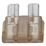 SWG Vlaksteekzekering standaard 5 A, beige Blister 5st.