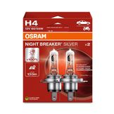 Osram Night Breaker® Silver - H4 - 12v - 60/55W - P43t - Blister 2st
