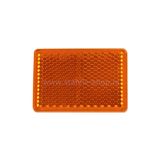 Q-Parts Reflector Zelfklevend 57mm x 39mm Oranje